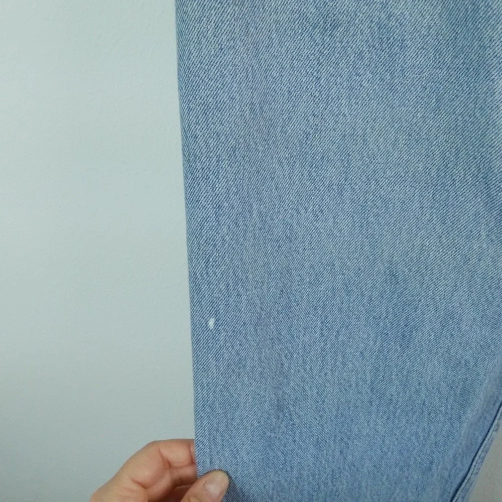 Vintage 90s Levis 501 Jeans 32x32 Light Wash Denim Grunge Thrashed Distressed